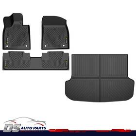 Dsa185377 Ds-auto-parts New Tpe Floor Mats And Cargo Liner Set Fit For 2023-2025 Lexus Rx350 All Weather