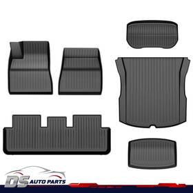Dsa345643 Ds-auto-parts Fit For 2024-2025 Tesla Model 3 All Weather Tpe Floor Mats Cargo Liner