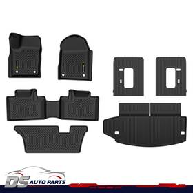 Dsa415235 Ds-auto-parts Fit For 2016-2025 Dodge Durango All Weather Tpe Floor Mats And Trunk 7 Seats