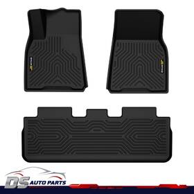 Dsa690955 Ds-auto-parts Fit For 2020-2023 Tesla Model Y All-weather Rubber Liners Floor Mats Tpe New