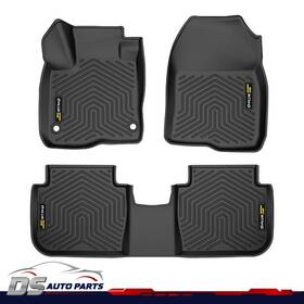 Dsa794 Ds-auto-parts Car Floor Mats Fit For 2023-2024 Honda Cr-v Crv Tpe All Season Liners 3pcs