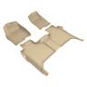 Ea9f85 Maxpider Kagu Row Tan Floor Liner Set Fits Gmc Sierra