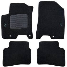C10066 Ecomats Hyundai Venue 2020 2026 Carpet Floor Mats New Aftermarket Eco Black