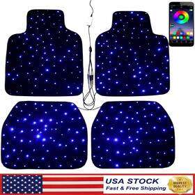 Egqp2532 Eg-auto Starlight Floor Mats For Car Led Cars Suvs Trucks Usb Cable