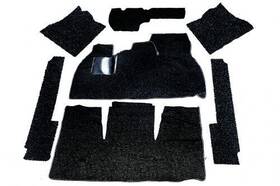 Empi 707924324921 Vw 69-72 Sedan 7-piece With Footrest Black