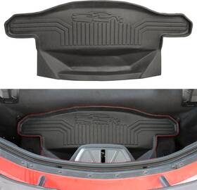 C1498 Etesan Rear Trunk Mat Liners For 20-25 Corvette C8 Stingray Z51 Z06 E-ray All Weather