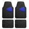 F11311blue Fh Group Rubber Floor Matheavy Duty Tall Channel 842319130531