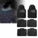 F11311grayblack-3row Fh Group 3 Row Premium All Weather Rubber Floor Mats For Auto Gray Black Suv Van 0501131103207