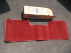 F1tz9813106ad Ford Nos New Oem Rear Floor Mat Scarlet Truck
