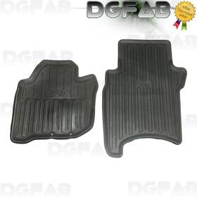 08p13-sln-1000 Factory/oem Front Floor Mat Set All Season Rubber Carpet Liner Honda Fit 2007 - 2008 Gd Oe