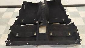 5sq54dx9ae Factory/oem 2015-2023 Dodge Challenger Front And Rear Interior Floor Carpet Black