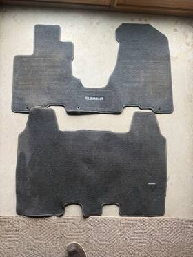 Scv-1000-a1 Factory/oem Scv-1000-01/ 2003-2008 Rare Honda Element Floor Mat Carpet Set Front And Rear