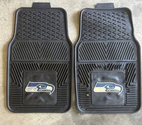 Fanmats 846104089042 Nfl Seattle Seahawks Car Truck 2 Front Heavy Duty Rubber Vinyl Floor Mats