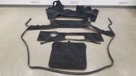 222.fr1n90 Ferrari 1990 Testarossa Front Trunk Luggage Carpet Set Black