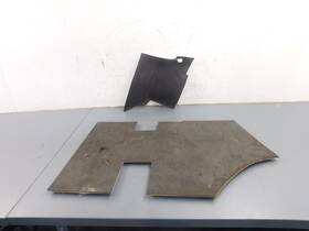 80677700 Ferrari 2005 06 07 08 09 F430 Right Floor / Kick Panel Insulation #4011j1