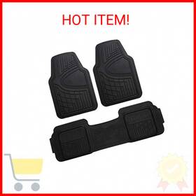 Mt-150-bk Fh Group Eb3 Automotive Floor Mats Universal Fit Climaproof For All Weather Protecti