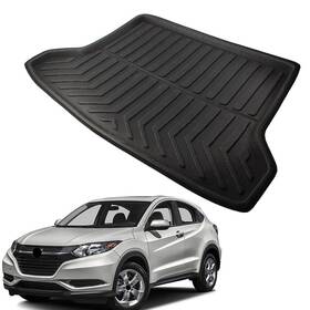 Flashbuyeasy 311000422069 1pc Rear Trunk Cargo Mat Fit For Honda Hr-v / Vezel 2016-2022 Black