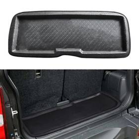 Flashbuyeasy 810000357055 Rear Boot Cargo Liner Trunk Floor Mat Carpets Tray Black For Suzuki Jimny 98-16