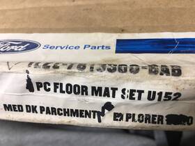 1l2z7813300bab Floor 2002-06 Explorer Single Med Dark Parchment Carpet Front Mat