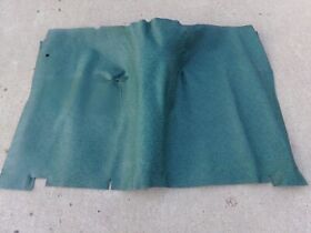 C1ab-6413000-a07 Floor Mat Vinyl Coated Rubber Green 1961 Ford Galaxie Custom Nos