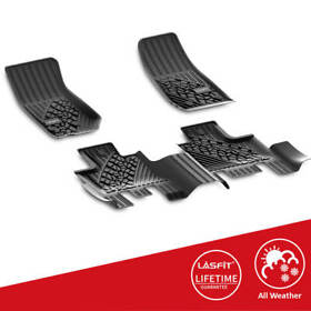 Ll-je08 Floor Mats Liner For 2013-2018 Jeep Wrangler Unlimited Jk 4door All Weather