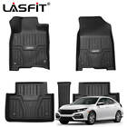 Ll-hn06hn13 Floor Mats For 2016-2022 Honda Civic Sedan Hatchback 1st And 2nd Row All Weather