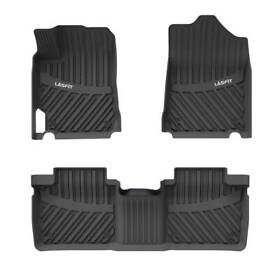 Ll-ty02 Floor Mats Set For 2015-2017 Toyota Camry Tpe Rubber Liners All Weather Durable