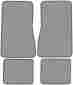 Fm273f 21492 Acc Custom Carpets 1968 Chevrolet Chevy Ii Nova Floor Mat 4pc Loop Fm18r Black
