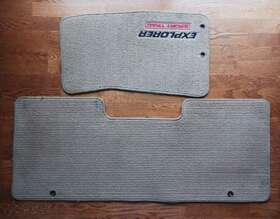 1l54-18323-a-b Ford 2001-2005 Explorer Sport Trac 1 Passenger Rear Floor Mats Tan Oem