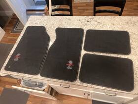 1r3z-6313300-bab Ford 1994 1995 1996 1997 1998 Mustang Svt Cobra Oem Midnight Black Floor Mats