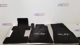 222.fd1h10 Ford 10 Mustang Shelby Gt500 Lloyd Floor Mat Set Front And Rear Black Carpet