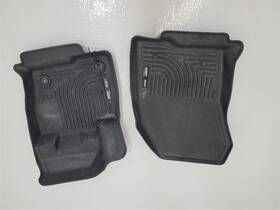 232.fd1515 Ford 2015 15 Edge Rh Right Lh Left Front Weathertech Mats X2 Black
