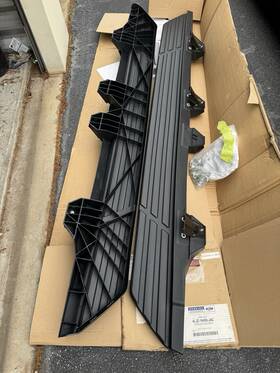 4l3z-16450-jac Ford Genuine Waffle Style Running Boards Step Assembly Supercrew