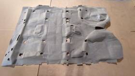 8c3z-2613000-ga Ford New Oem Genuine Whole Floor Carpet 2008-2010 Super Duty Stone Crew Cab