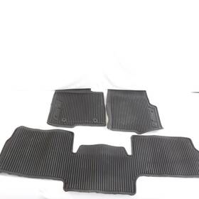 9l3z-1513086-aaw Ford 3 Piece Set All Weather Floor Mats Front And Back For 2009-2010 F-150