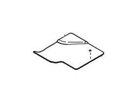 At4z-7813300-ad Ford Genuine Kit - Contour Carpet Mat Front