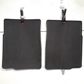 Bb5j-7813106-aa Ford Explorer Oem 15-16 Rear All Weather Rubber Floor Mat Pair - Black Bb5j-7810