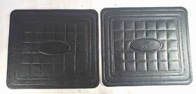 D9az-6613106-a Ford Vintage Black 1979 Galaxie Floor Mat Perfect Condition
