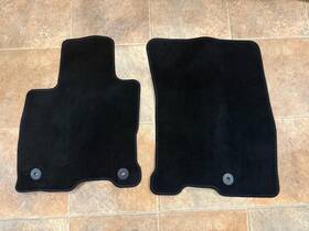 E130b18 Ford 2022-2025 Maverick Hybrid Only - Oem Black Carpet Front Floor Mats