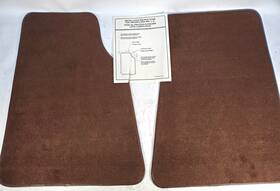 E3az-5413086-a2z Ford Vintage Floor Mat Kit Oem Walnut Rigid 1983 Galaxie