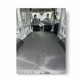 Fk4z16112c30ba Ford Transit 2015-2025 Black 148 Inch Rubber Cargo Mat