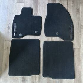 Hb5j-7813087-abw Ford Hb537813087aaw Explorer 2015-2019 Oem Carpet Floormat Set - Blk Gz03a