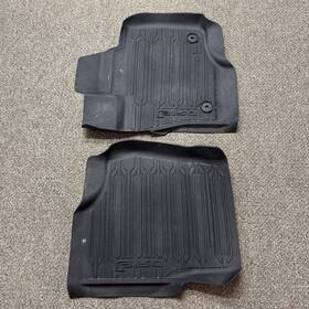 Hl3j-163087 Ford Oem F-150 Crew Cab 2021-2025 Rubber Floor Mats Front Only