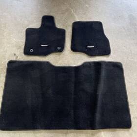 Jl3b-1613086-daw Ford F-150 Crew Cab Platinum Black Carpet Premium Floor Mats Set