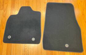 Lj8br13087caw Ford Mach-e I 2021 Lot Of 2 Front Car Floor Mats
