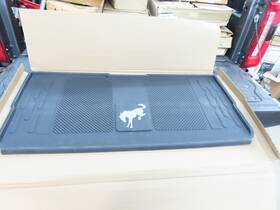 M2dz-58047a74-aa Ford Rear Cargo Floor Liner Mat Bronco Logo 2 Door New Dirty