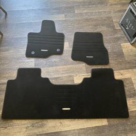 Ml3b-1613087-caw Ford 2020-2024 F150 F250 Platinum Floor Mats Set Carpet Pads Genuine Oem Hbaxb