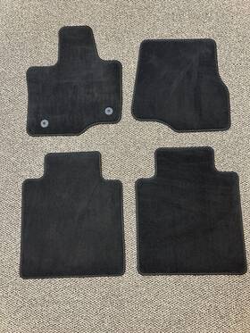 Ml3b-16130d00-aa3ja6 Ford Oem 2023 F-150 Crew Cab Carpet Black Floor Mats