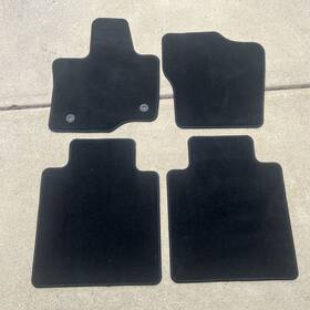 Ml3b1613087aaw Ford Oem 2015-2021 F-150 Super Crew Cab Black Carpet Floor Mat Set Ml3b-1613087