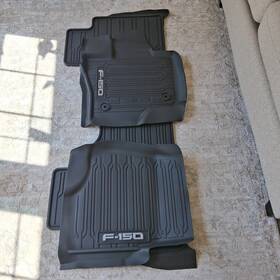 Ml3z-1813300-ca Ford Genuine F-150 Supercab All Weather Floor Mats 2021-2025 -